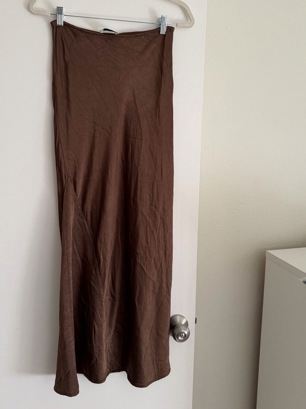 DISSH Brown Maxi Skirt - Flowing Silhouette